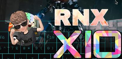 RNX XIO الملصق