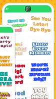 Animated Text Sticker Maker ภาพหน้าจอ 1