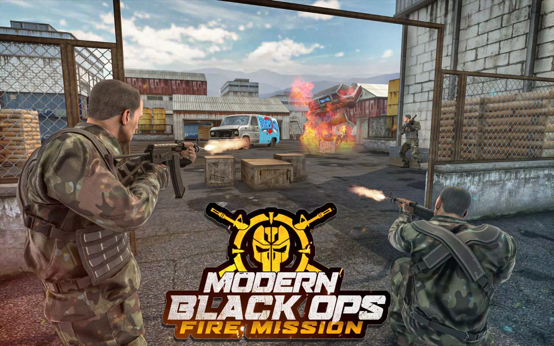 Black Ops Cover Fire Missão de Tiro: Modern Online Grátis