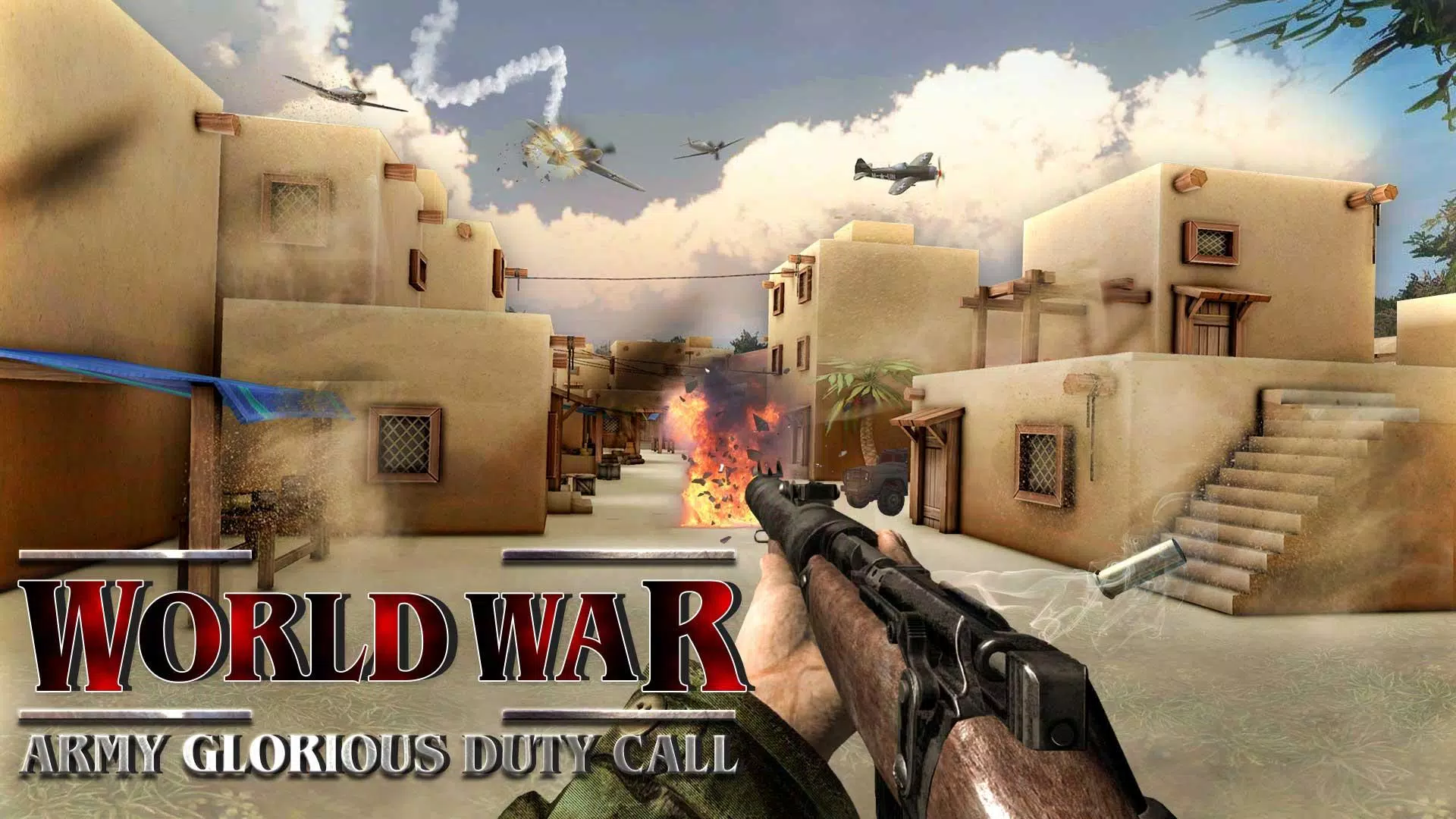 Download Call of The War WW2 : Last Battleground android on PC