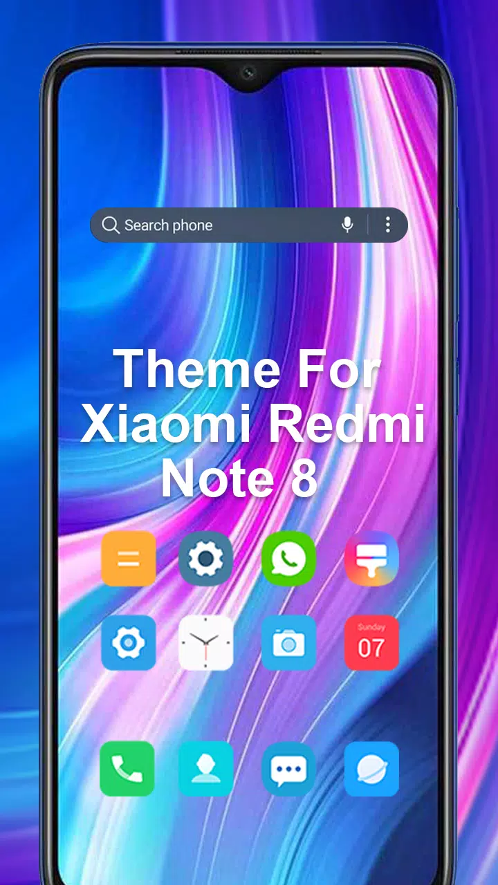 launcher theme for Xiaomi Redmi Note 8 pro APK for Android Download