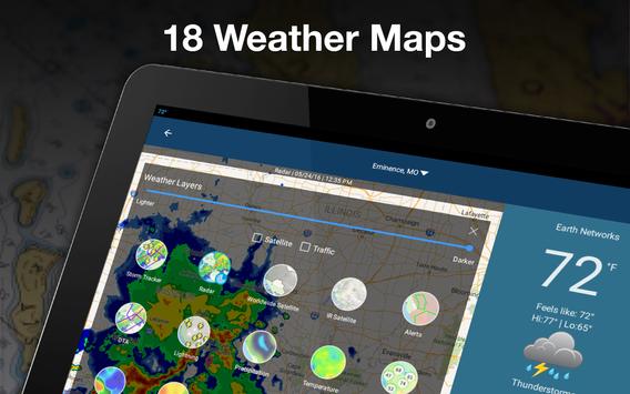 Weather by WeatherBug: Live Radar Map & Forecast 截图 10