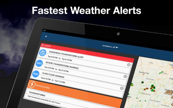 Weather by WeatherBug: Live Radar Map & Forecast 截图 11