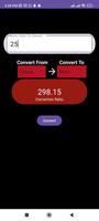 Temperature Converter App پوسٹر
