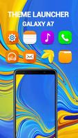 Launcher theme For Galaxy A7 स्क्रीनशॉट 1