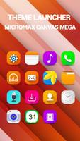 Poster Launcher For Micromax Canvas Mega   themes