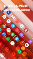 1 Schermata Launcher For Micromax Canvas Mega   themes