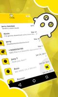 Yellow Messenger 2019 SMS capture d'écran 3