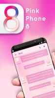 Pink Phone 8 SMS capture d'écran 2