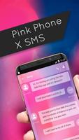 Pink Phone X SMS capture d'écran 1