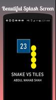 Snake VS Tiles Affiche