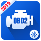 Escáner de coche OBD2 icono