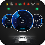 Compteur de vitesse GPS OBD2 icône