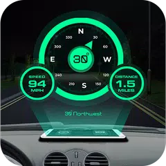 GPS Compass & HUD Speedometer APK download
