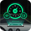 GPS Compass & HUD Speedometer icon
