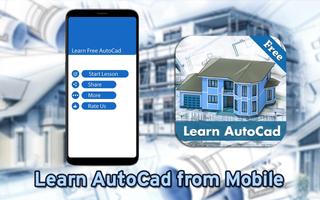 Learn AutoCAD poster