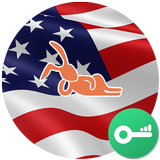 USA VPN Zeichen