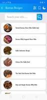 Korean Food Recipes captura de pantalla 1