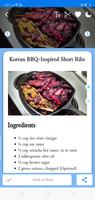 Korean Food Recipes captura de pantalla 2