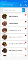 Korean Food Recipes captura de pantalla 3