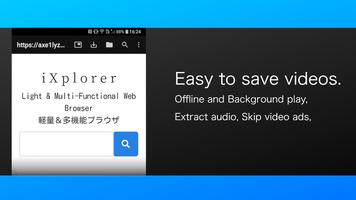 Video Saver Browser :iXplorer poster