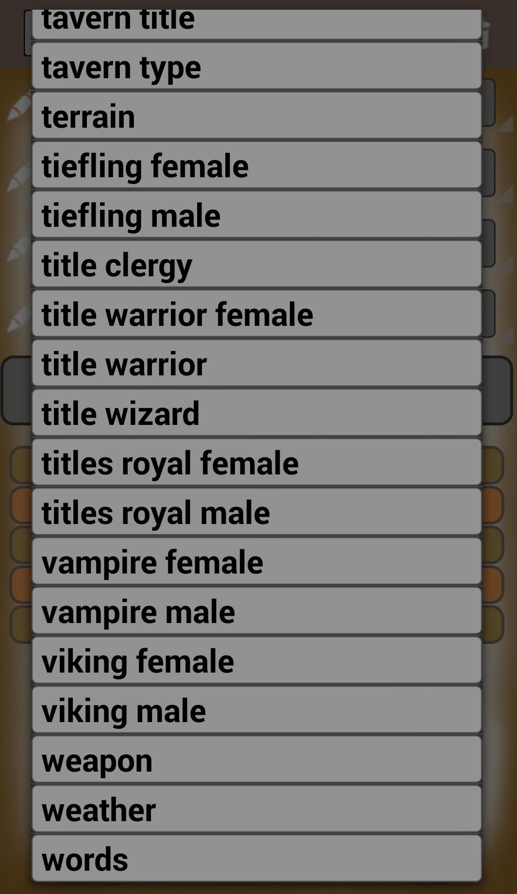 Generate Fantasy Names For Android Apk Download Generate Fantasy Names For Android Apk Download