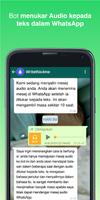 Tukar Audio ke Teks WhatsApp syot layar 2