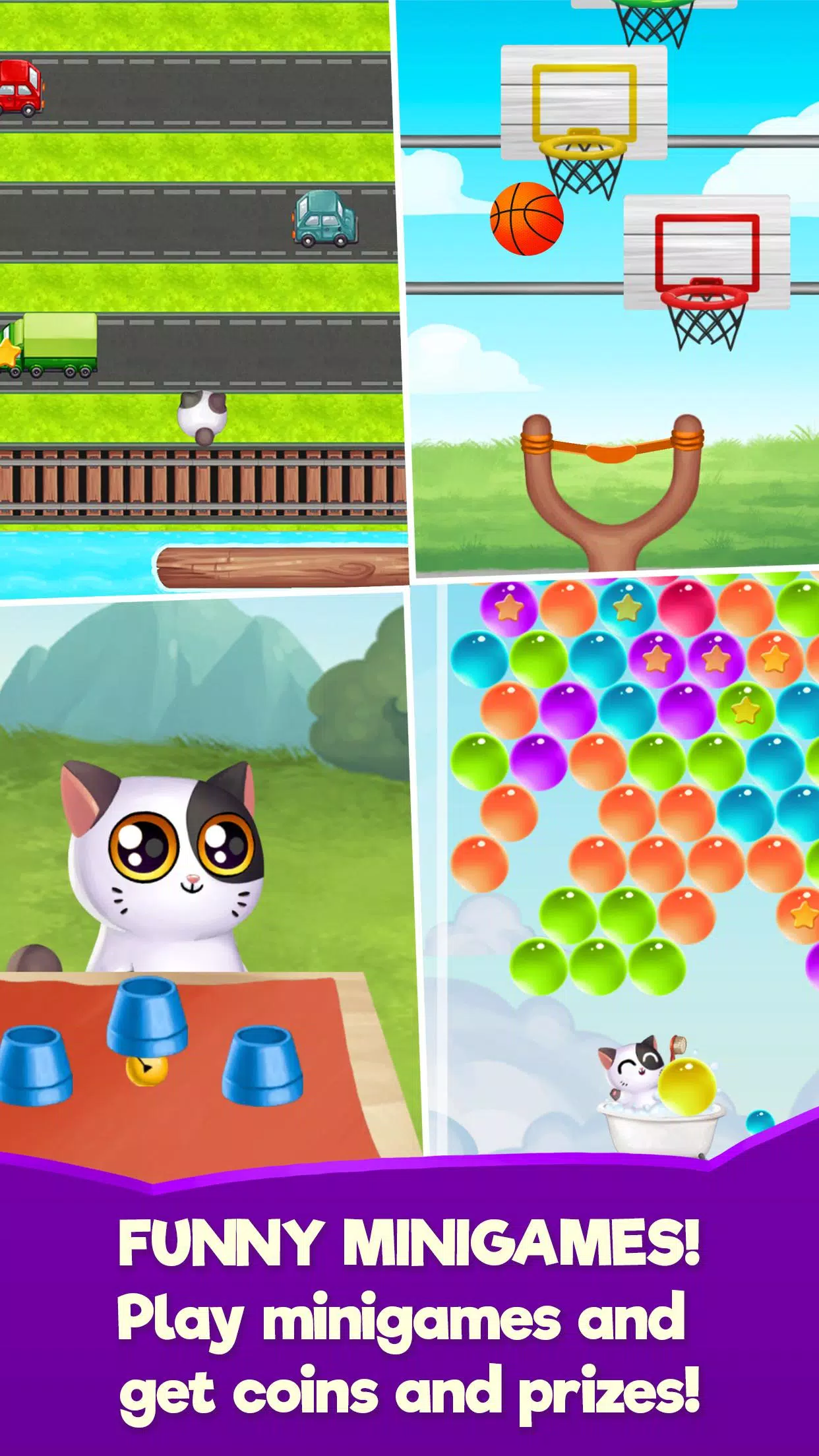 My Cat Jogos de gato virtual versão móvel andróide iOS apk baixar