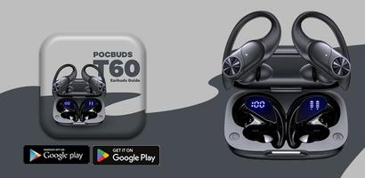 PocBuds T60 Earbuds App Guide capture d'écran 1