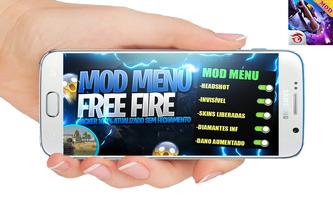 Free-Fire Mod Menu: Unlimited Diamonds پوسٹر