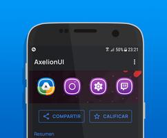 Axelion UI - Icon Pack पोस्टर