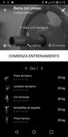 Entrenamiento con Barra Poster