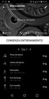 Entrenamiento con mancuernas Poster