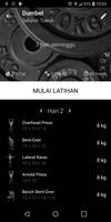 Latihan Dumbbell di Rumah poster