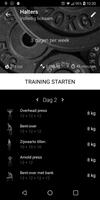 Dumbbell workout-poster