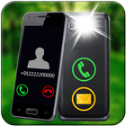 Flash Blinking on Call & SMS :-icoon