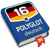 آیکون‌ Polyglot. Learn German