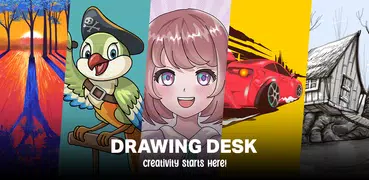 Mesa de desenho: Desenhar,arte