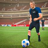 Fußballspiele: Fußballläufer Zeichen