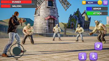 FPS Zombie Survival Games 3D постер
