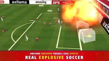 Super Fire Soccer - طريق رائع  تصوير الشاشة 1