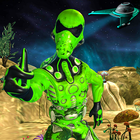 Area 51 Green Grandpa Alien ga icono