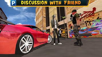 Vegas Gangster Car Driving Sim 截图 1