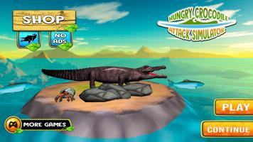 Hungry Crocodile Attack Simula 스크린샷 2