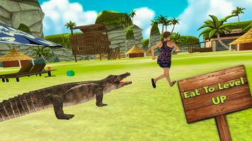 Hungry Crocodile Attack Simula 截图 3