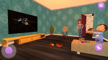 Virtual Baby & Babysitting Sim imagem de tela 1