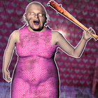 Scary Pink Lady Granny أيقونة