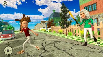 Scary Bad Granny Neighbor Game captura de pantalla 3