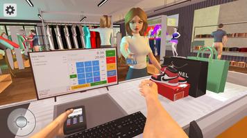 Clothing Outlet Manager 3D الملصق