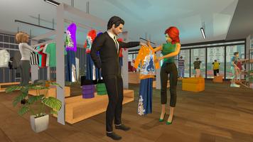 Clothing Outlet Manager 3D تصوير الشاشة 1